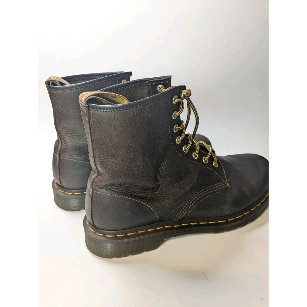 Dr. Martens 1460 Crazy Horse Leather Boots Brown Men's US 11 UK 10 EU 45 AirWair